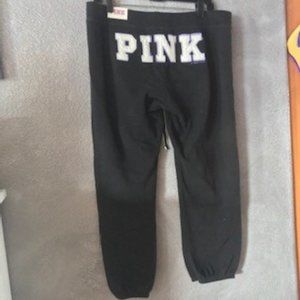 Women's Pink Victoria's Secret Lounge Pants L